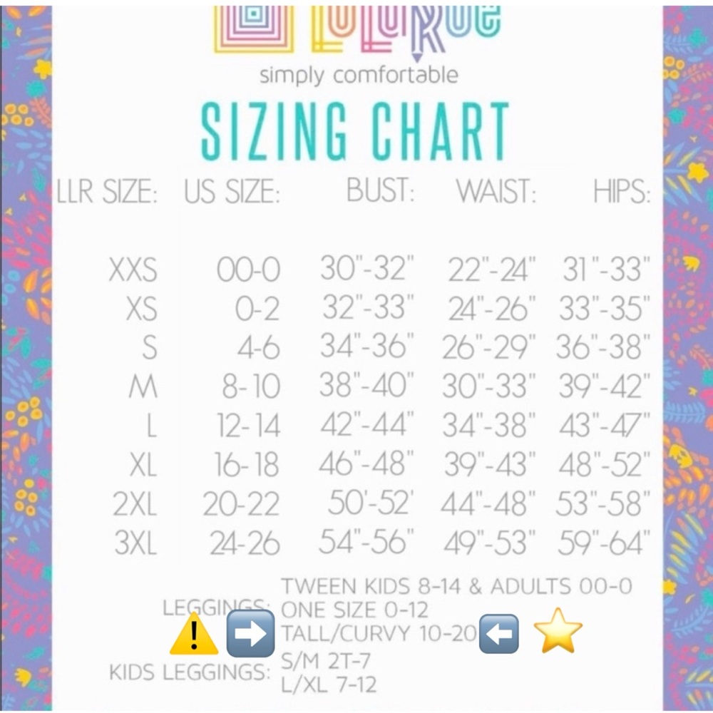 โจ Donated: LuluRoe Tall & Curvy lot of 4 colorful & vibrant patterned leggings. - Picture 6 of 7